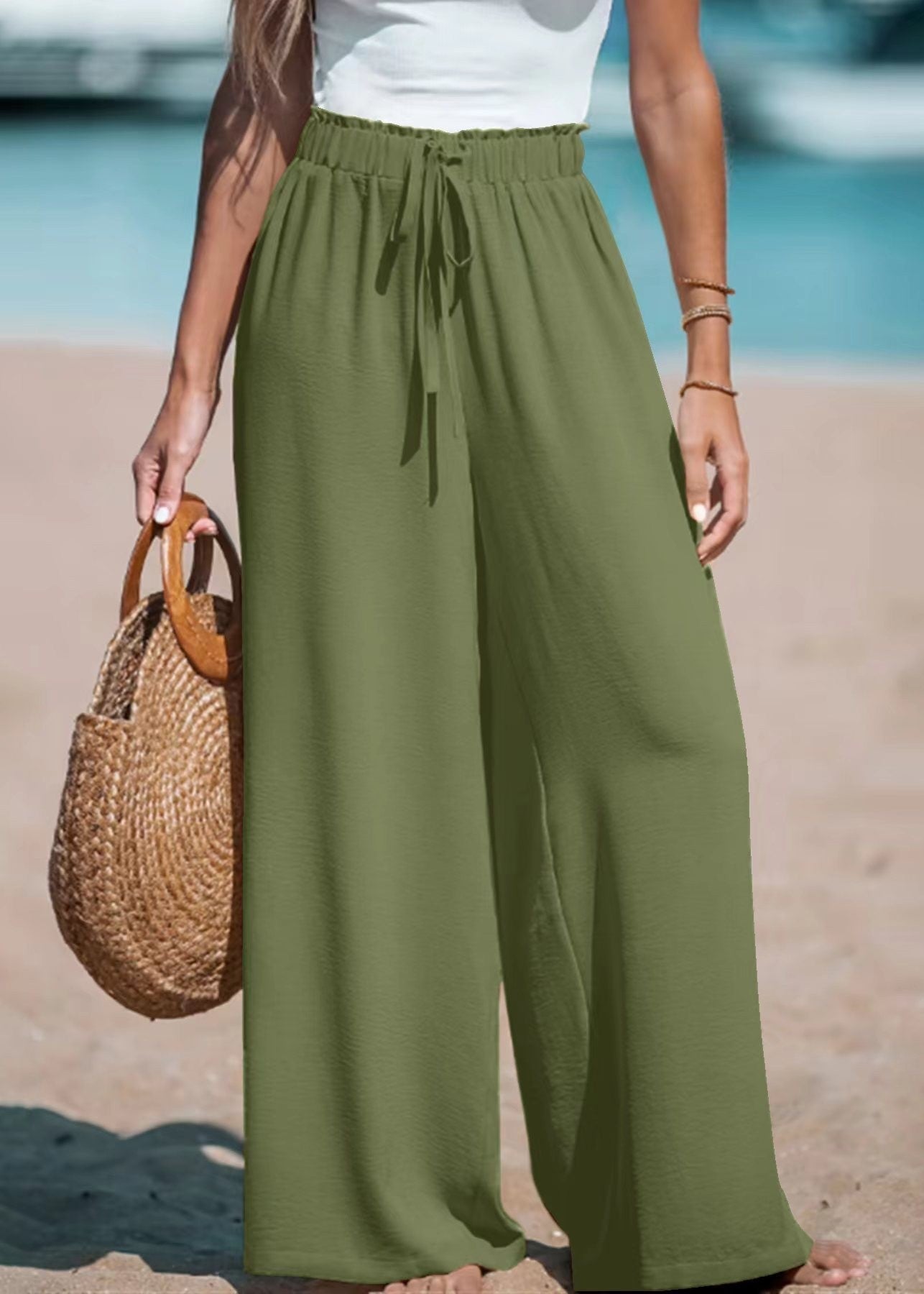 Pantalon Ice Silk Fluide