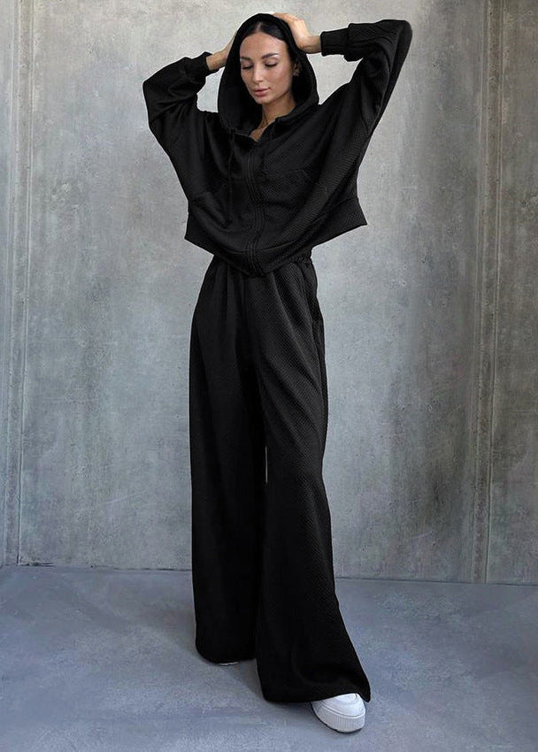 Ensemble décontracté femme à capuche