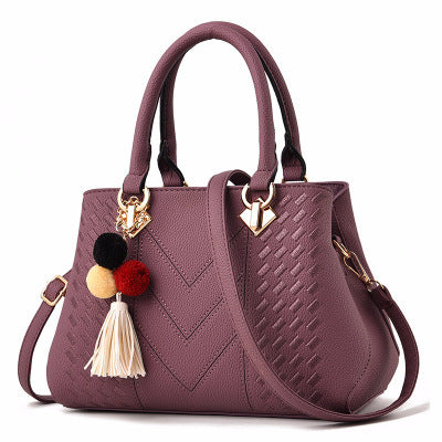Sac croisé PU luxe taille moyenne