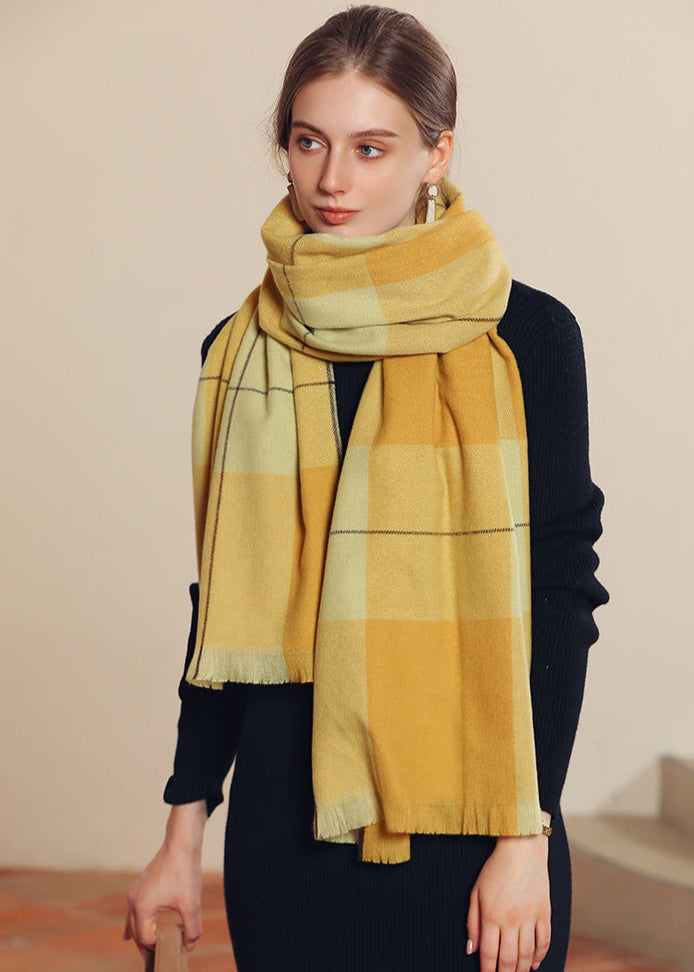 Écharpe épaisse femme imitation cachemire