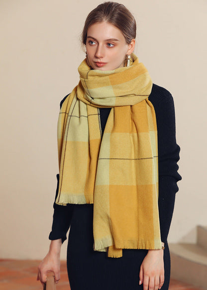 Écharpe épaisse femme imitation cachemire