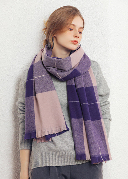 Écharpe épaisse femme imitation cachemire