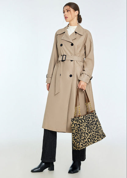Trench femme mi-long élégant