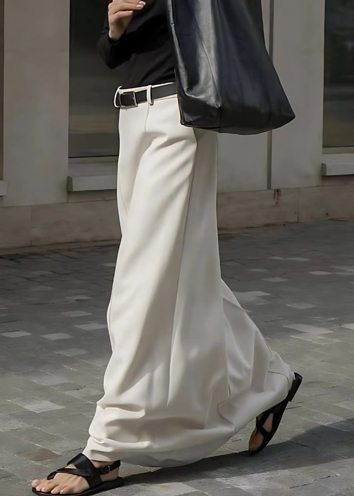 Jupe Écrue Raffinée