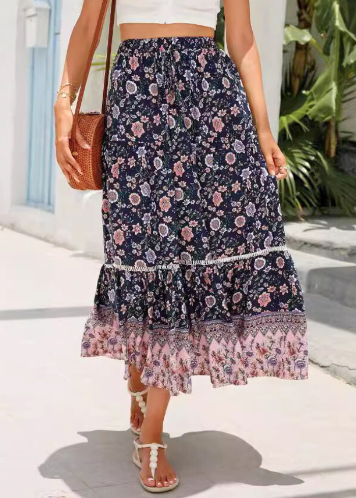 Jupe Longue Bohème en Viscose