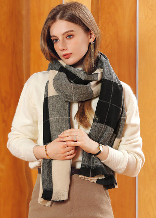 Écharpe épaisse femme imitation cachemire