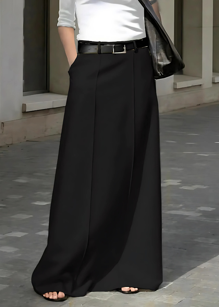 Jupe Écrue Raffinée