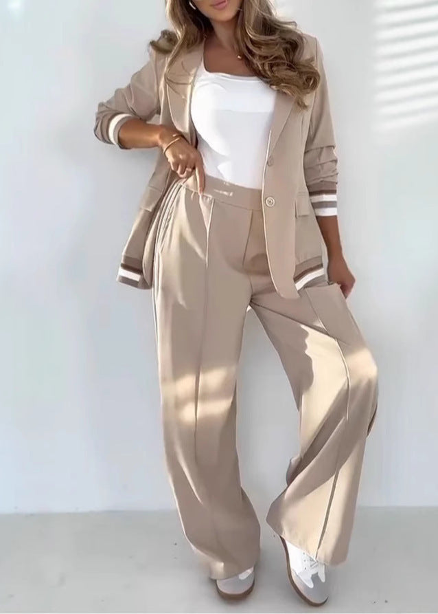 Ensemble deux pièces large tendance