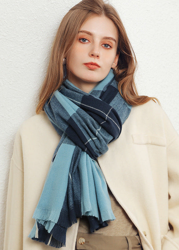 Écharpe épaisse femme imitation cachemire