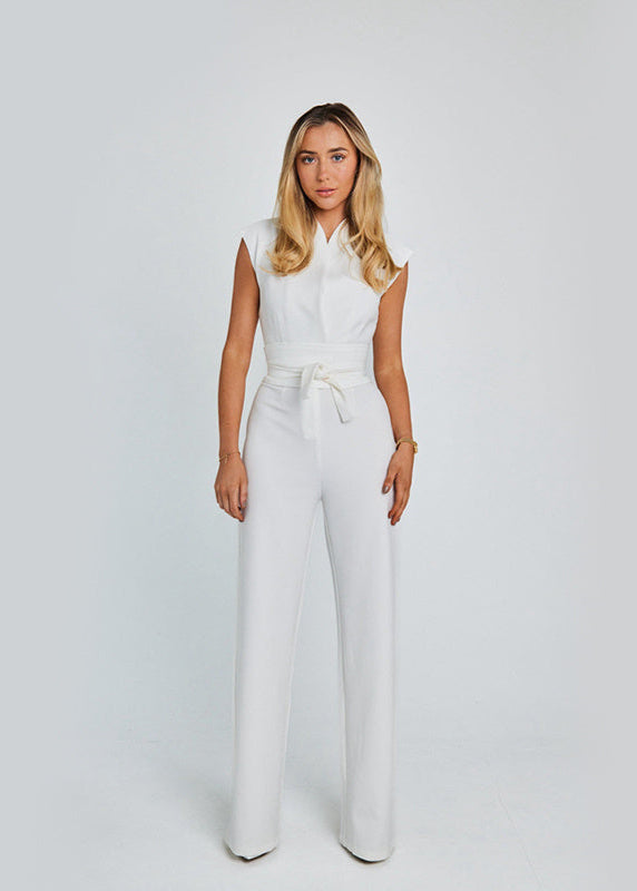 Combinaison Élégante Sans Manches