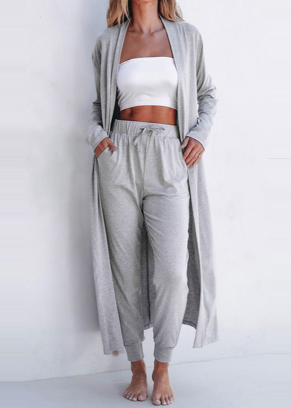 Ensemble décontracté femme manches longues