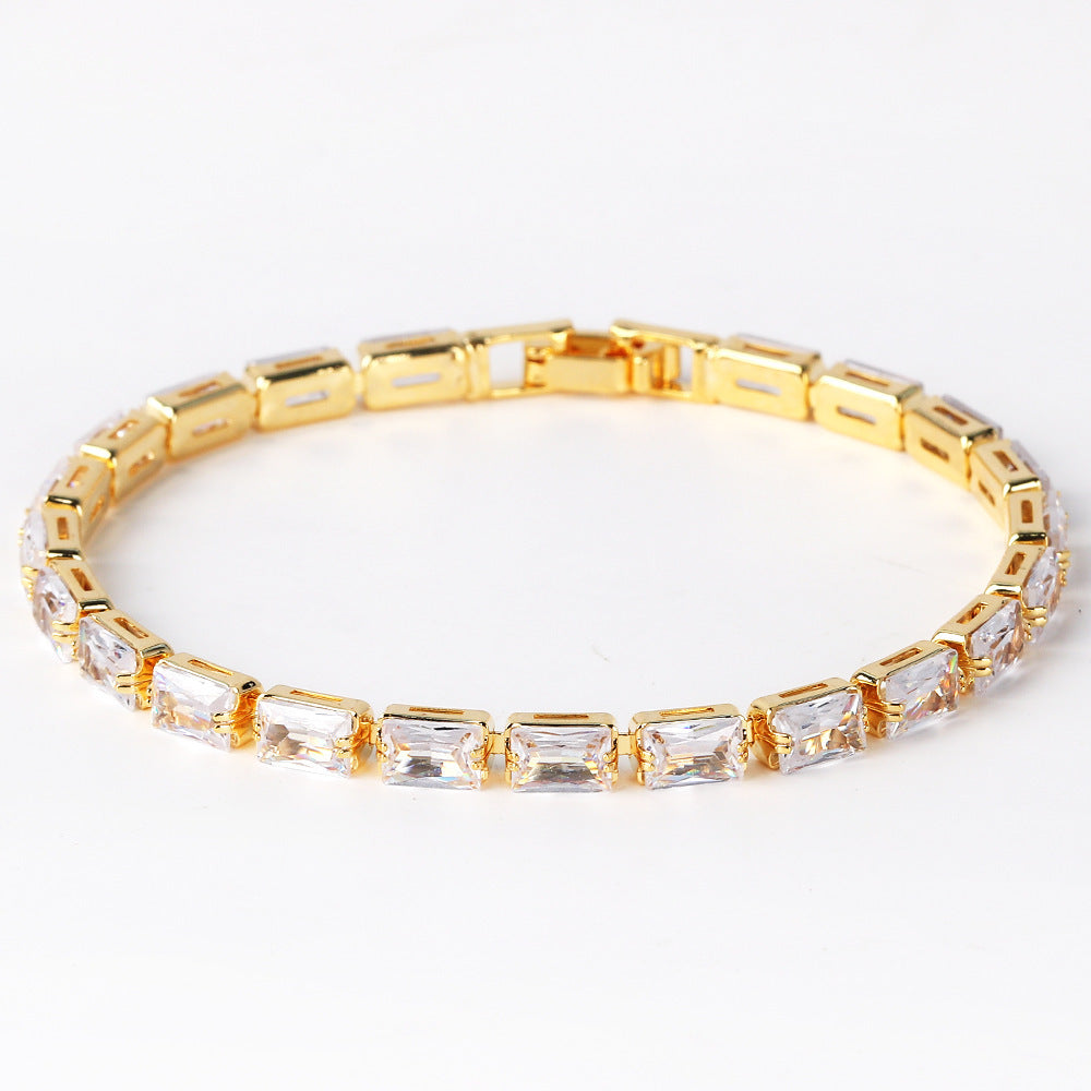 Bracelet zircon éclat tendance femme