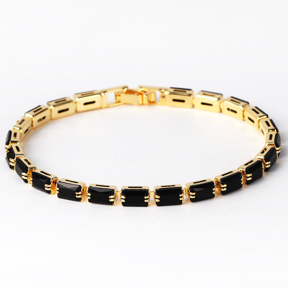 Bracelet zircon éclat tendance femme
