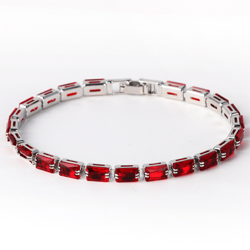 Bracelet zircon éclat tendance femme