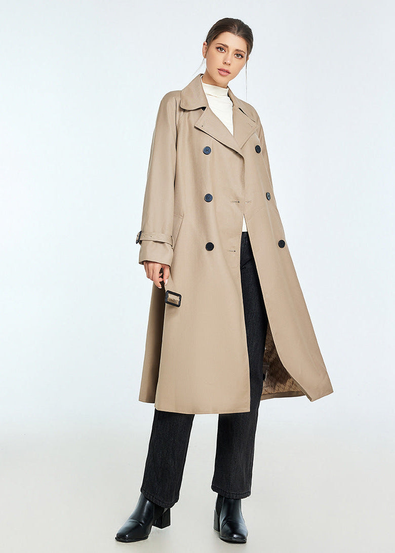 Trench femme mi-long élégant