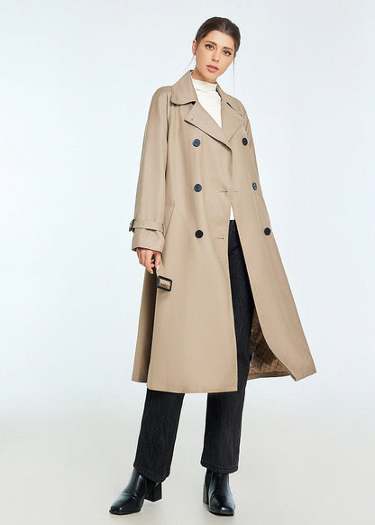 Trench femme mi-long élégant